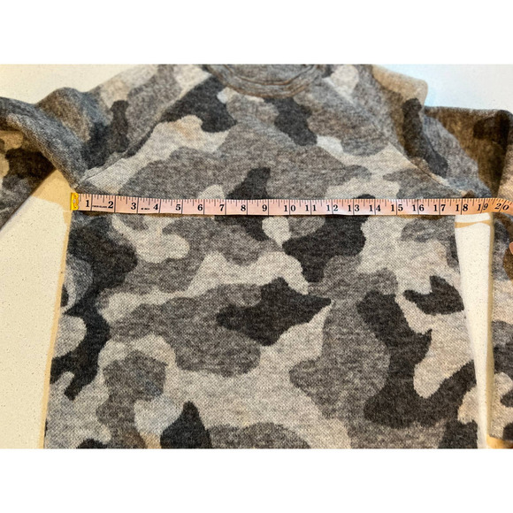 Athleta Camo Alpaca Merino Wool Blend Sweater - Picture 7 of 8